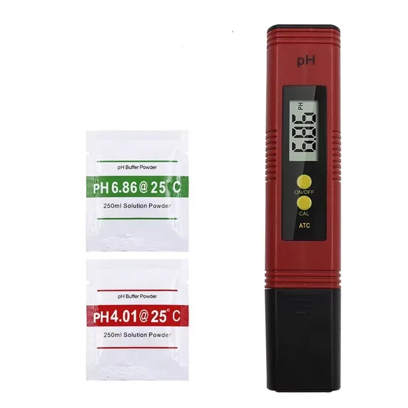 0.01 PH High Precision Water Quality Tester Digital LCD PH Meter Measuring Range PH Test Pen Suitable for Swimming Pool Aquarium