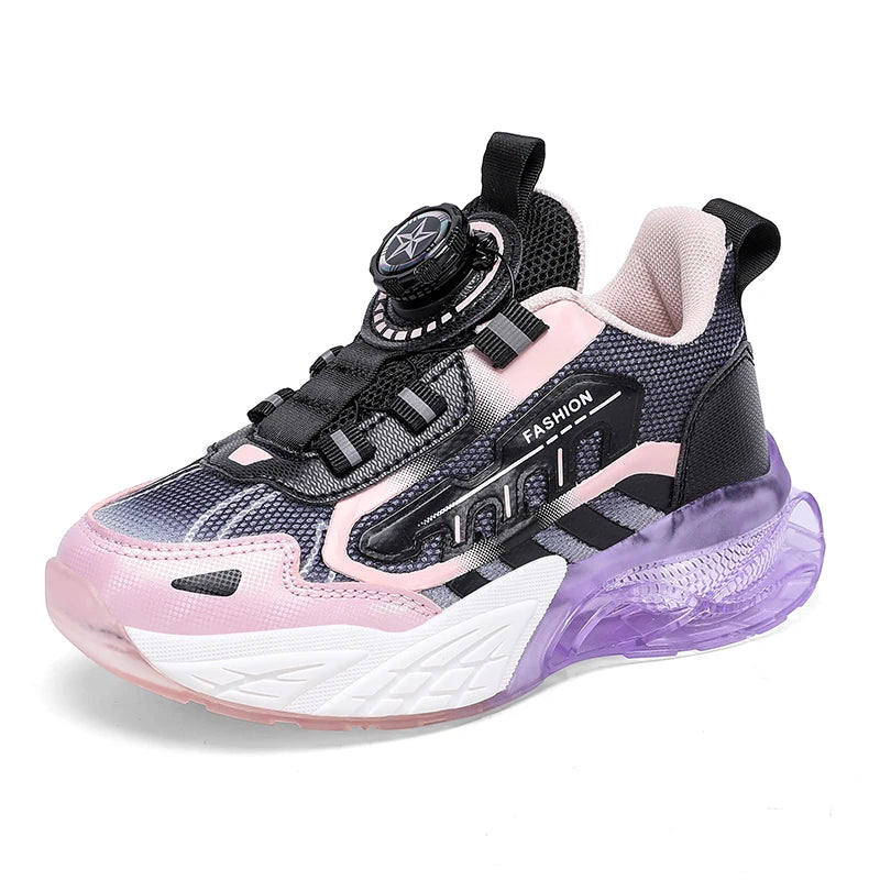 New Children Casual Shoes Four Seasons Kids Mesh Sneaker Non-Slip Basketball Sports Shoes Boys Girls Sneaker Outdoor Shoes