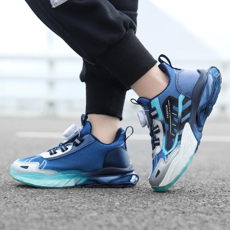 New Children Casual Shoes Four Seasons Kids Mesh Sneaker Non-Slip Basketball Sports Shoes Boys Girls Sneaker Outdoor Shoes