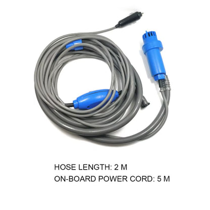 Portable Shower Camping Shower, 12V Outdoor Camp Shower Pump Shower Kit for Car Washing Cleaning Plants Watering Travel