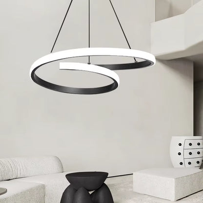 Minimalist Pendant Light Home Decor Fixtures White Light/Warm Light Pendant Lamp Nordic Hanging Lamp for Living Room Bedroom
