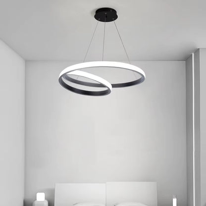 Minimalist Pendant Light Home Decor Fixtures White Light/Warm Light Pendant Lamp Nordic Hanging Lamp for Living Room Bedroom